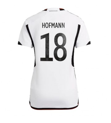 Tyskland Jonas Hofmann #18 Hjemmebanetrøje Dame VM 2022 Kort ærmer